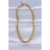 Durukar® 316L Çelik Gold Renk Arpa Model Kolye