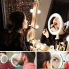 Durukar® 360° Swivel Flexible Makeup Mirror – 10X Magnifying, Powerful Suction Cup Detail Viewing Multi-Angle Makeup & Skincare Mirror