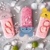 Durukar® 4-piece Easy Shaping Cute Kids Popsicle & Ice Cream Mold AP-9179