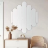 Durukar® 40x40 cm Kırılmaz Pleksi Dekoratif Duvar Aynası - Modern Tasarım 1. Sınıf Akrilik Ayna