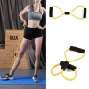Durukar® 8 Şeklinde Direnç Bandı Yoga Plates Ve Vücut Geliştirme Egzersiz Bandı