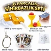 Durukar® 8’li Sihirbazlık Seti (Kibrit, Defter, Halka, Kupa, İp, 3’lü Kart)