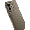 Durukar®   A5 Pro 4G Kılıf Auto Focus Karbon Kapak - Kahverengi