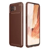 Durukar®   A73 Kılıf Auto Focus Karbon Kapak - Kahverengi