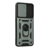 Durukar®   A74 4G Kılıf Pars Lens Yüzüklü Silikon - Yeşil