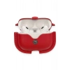 Durukar®  Airpods Pro 2 (2.nesil) Çanta Deri Kılıf - Kırmızı