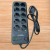 Durukar® Akım Korumalı Termal Uzatma Kablosu – 10 Priz, 2 USB ve 2 Type-C Girişli, Güçlü Çoklu Priz
