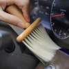 Durukar® Araba İçin Ahşap Saplı Yumuşak Kıl Fırça Detaylı Toz Alma Temizleme Fırçası