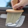 Durukar® Wooden Handle Soft Bristle Brush for Car Detailed Dusting Cleaning Brush