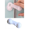 Durukar® Bebek Çocuk Güvenliği Çekmece ve Dolap İçin Kendiliğinde Yapışkanlı Vidasız Kapak Kilidi