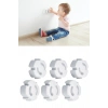 Durukar® Bebek Çocuk Priz Koruma Kapağı (6 Adet) Çocuk Güvenliği, Priz Muhafazası, Priz Kapatıcı