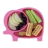 Cute Elephant Model Patterned Baby Feeding Bowl Divided Plate for Baby and Child