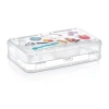 Durukar® Double-Sided Compartmentalized Hobby Sewing Box Ardunio Material Box