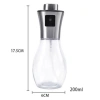 Durukar® Multi-Purpose Spray Leak-Proof Glass Bottle Oil Dispenser Lemon Vinegar Sauce Spray Sprayer