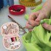 Durukar® Çok Fonksiyonlu Mini Çanta Boy Seyahat Tipi Dikiş Seti