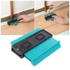 Durukar® Multi-Functional Plastic Contour Gauge Wood Tile Shaping Template