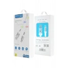 Durukar®  DC09 Ses Duyarlı Işıklı Micro USB Kablo 1M 2A - Beyaz