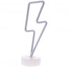 Durukar® Dekoratif Şimşek Şeklinde Pilli Neon Led Lamba Süs Masa Lambası