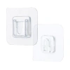 Durukar® Item Stabilizing Strap 10 Pairs Transparent Double-Sided Adhesive Interlocking Clips