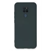 Durukar®  General Mobile GM 20 Kılıf Nano içi Kadife Silikon - Koyu Yeşil