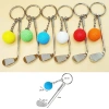 Durukar® Gerçekçi Golf Tasarımlı Şık Anahtarlık Kolye Çanta Süsü Golf Keychain