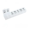 {xxx_cvt_txt} Weekly Daily Pill Organizer 7-Day Medication Storage Case