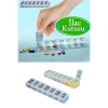 {xxx_cvt_txt} Weekly Daily Pill Organizer 7-Day Medication Storage Case