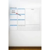 Durukar® Haftalık Planlayıcı Manyetik Duvar Stickerı Takvim 56 cm x 70 cm