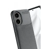 Durukar®  Honor 400 Kılıf Auto Focus Karbon Kapak - Gri