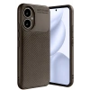 Durukar®  Honor 400 Kılıf Auto Focus Karbon Kapak - Kahverengi