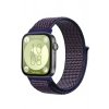 Durukar®  Huawei Fit 4 Hasırlı Cırtcırtlı Kordon - Mavi-Beyaz
