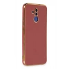 Durukar®  Huawei Mate 20 Lite Kılıf Volet Silikon - Kırmızı
