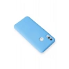 Durukar®  Huawei P Smart 2019 Kılıf Nano içi Kadife Silikon - Mavi