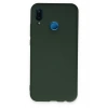 Durukar®  Huawei P20 Lite Kılıf Nano içi Kadife Silikon - Koyu Yeşil