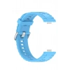 Durukar®  Huawei Watch Fit 3 Klasik Kordon - Turkuaz
