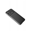 Durukar®  Huawei Y6P Kılıf Auto Focus Karbon Kapak - Siyah