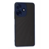 Durukar®  İnfinix Hot 30 4G Kılıf Montreal Silikon Kapak - Lacivert