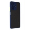 Durukar®  İnfinix Hot 30 4G Kılıf Montreal Silikon Kapak - Lacivert