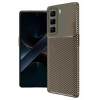 Durukar®  İnfinix Hot 50 Pro Plus 4G Auto Focus Karbon Kapak - Kahverengi