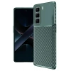Durukar®  İnfinix Hot 50 Pro Plus 4G Auto Focus Karbon Kapak - Koyu Yeşil