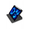 Durukar®  iPad 10.2 (7.nesil) Kılıf Starling 360 Kalemlikli Tablet Kılıf - Siyah