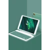 Durukar®  iPad Pro 11 (2022) Kılıf KC01 Smart Klavyeli Tablet Kılıfı - Koyu Yeşil