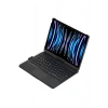 Durukar®  iPad Pro 11 (2024) F11 ATS Kılıf Magic Dönen Klavyeli Tablet Kılıf - Siyah