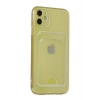 Durukar®  iPhone 11 Kılıf Kart Şeffaf Silikon - Şeffaf