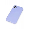 Durukar®   iPhone 11 Kılıf Nano içi Kadife Silikon - Lila