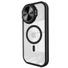 Durukar®  iPhone 11 Kılıf Teleskop Lens Magsafe Silikon Kapak - Siyah
