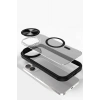 Durukar®  iPhone 11 Kılıf Teleskop Lens Magsafe Silikon Kapak - Siyah