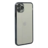 Durukar®  iPhone 11 Pro Kılıf  Lensli Silikon - Siyah