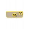 Durukar®  iPhone 11 Pro Kılıf Montreal Yüzüklü Silikon Kapak - Sarı