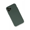 Durukar®  iPhone 11 Pro Kılıf Nano içi Kadife Silikon - Koyu Yeşil